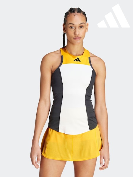 adidas Black/White Tennis Pro Tank (Q75867) | £55