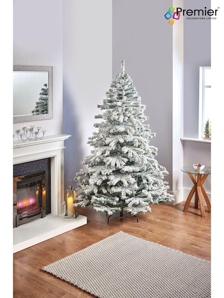 Premier Decorations Ltd Green Snowy 6ft Christmas Tree (Q76179) | £120