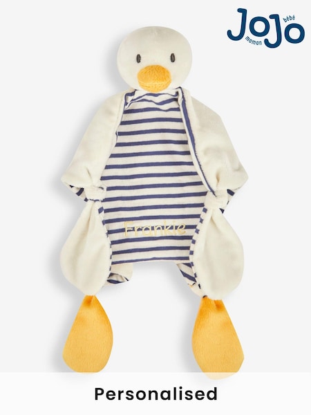 JoJo Maman Bébé Breton Duck Personalised Breton Duck Comforter (Q77209) | £18