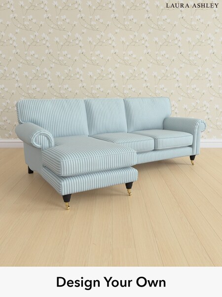 Lyme Regis/Seaspray Blue Kingston By Laura Ashley (Q77327) | £2,325