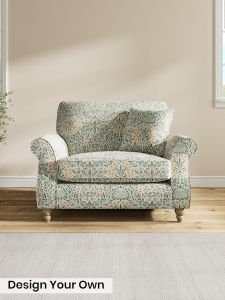 Daisy and Oak by Morris and Co/Thyme Green - Ashford
