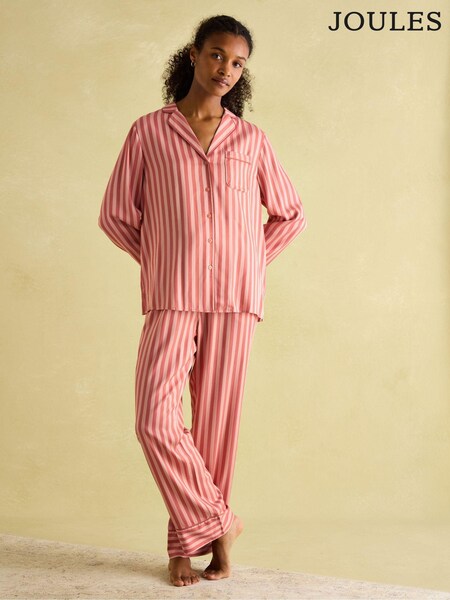 Joules Alma Pink Pyjama Set (Q79144) | £35