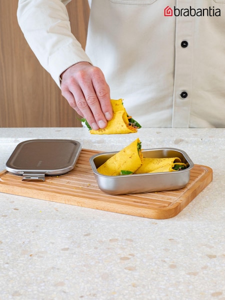 Brabantia Silver Make & Take Lunch Box Medium (Q82443) | £19