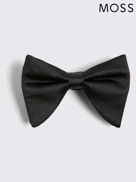 MOSS Black Oversized Bow Tie (Q83764) | £20