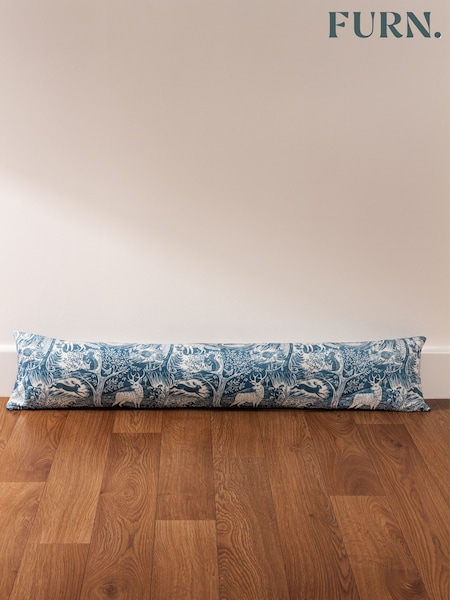 Furn Blue Winter Woods Animal Draught Excluder (Q83843) | £16