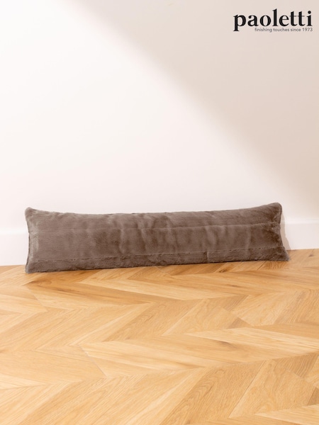 Paoletti Natural Empress Faux Fur Draught Excluder (Q84042) | £17