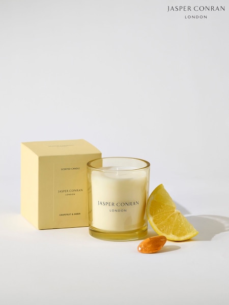 Jasper Conran London Grapefruit & Amber Fragranced Candle (Q84559) | £20
