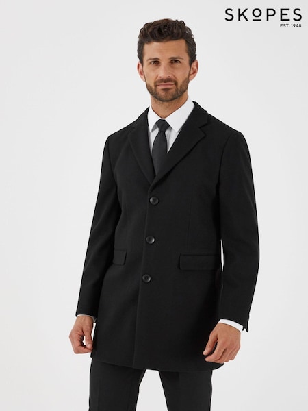 Skopes Black Fairlop Coat (Q86378) | £159