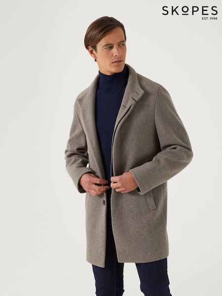 Skopes Grey Faulkner Coat (Q86394) | £159