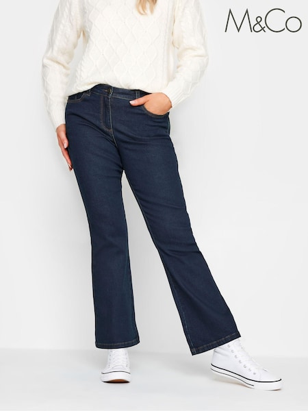 M&Co Blue Bootcut Jeans (Q87980) | £29