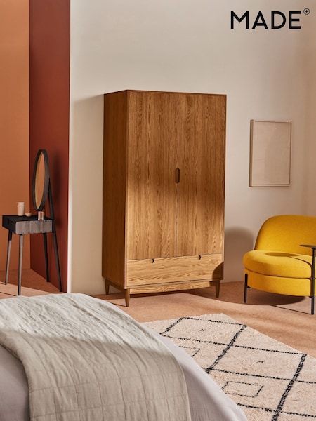 MADE.COM Dark Oak Penn Wardrobe (Q88536) | £1,199