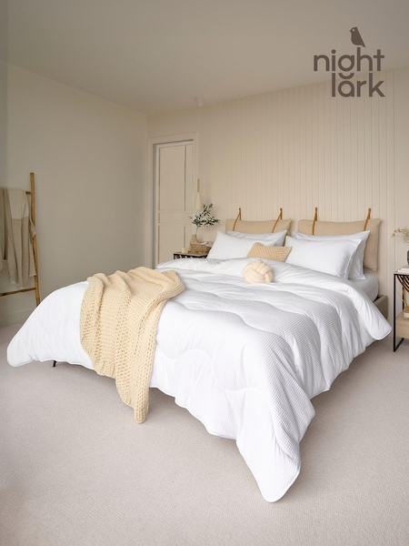 Night Lark Cotton Waffle 10.5 Tog Coverless Duvet (Q88960) | £58 - £115