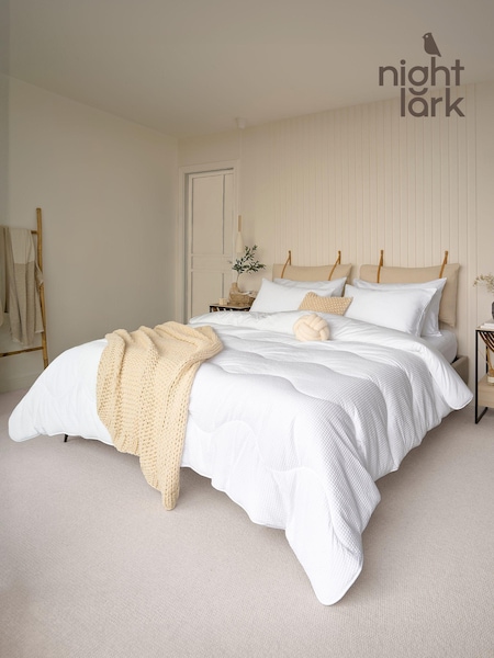 Night Lark Cotton Waffle 4.5 Tog Coverless Duvet (Q89025) | £85 - £120