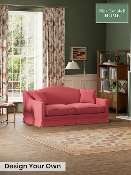 Wilbur Chenille/Cardinal Red - Tedworth By Nina Campbell