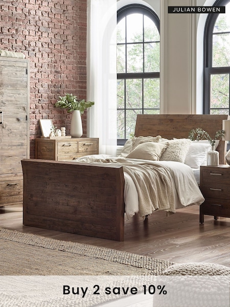 Julian Bowen Cashew Heritage Bed (Q90300) | £750 - £885
