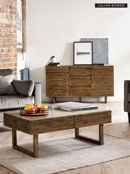 Julian Bowen Cashew Woburn 2 Drawer Coffee Table (Q90333) | £325