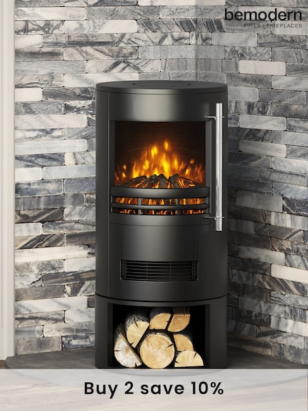 Be Modern Black Tunstall Freestanding Electric Stove (Q90369) | £670