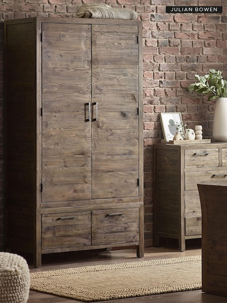 Julian Bowen Cashew Heritage Double Wardrobe (Q90388) | £940