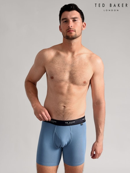 Ted Baker Natural Cotton Boxer Briefs 3 Pack (Q91190) | £39