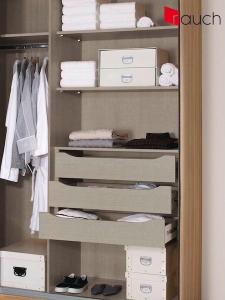 Rauch Textline Wardrobe Accessories 90cm Interior Drawer (Q91654) | £219