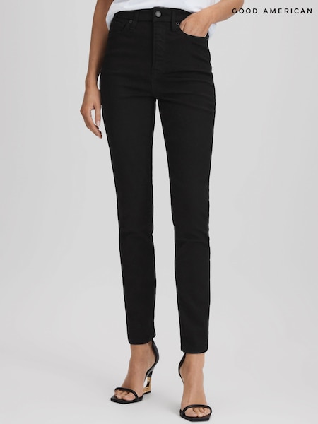 Good American Black Good American Ultra High Skinny Jeans (Q91832) | £138