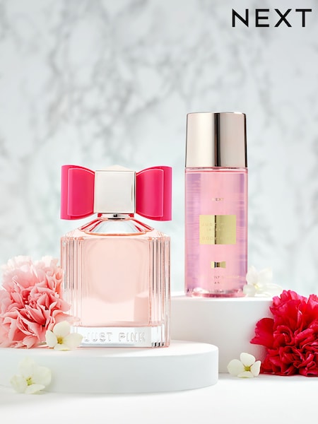Just Pink Intense 100ml Perfume and 145ml Body Mist Gift Set (Q93256) | £22