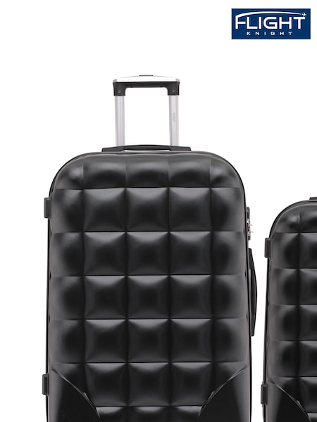 Flight Knight Medium Check-In & Small Carry-On Bubble Hardcase Travel Luggage Set Of 2 (Q93434) | £100