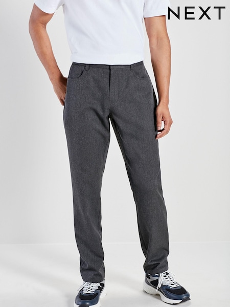 Grey Smart Jean Style Trousers (Q93757) | £22