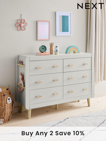 Grey Kids Alix Chest Of Drawers (Q93851) | £450