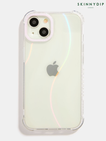 Skinnydip Minimal Holo Wave iPhone 15 Plus Case (Q95018) | £24