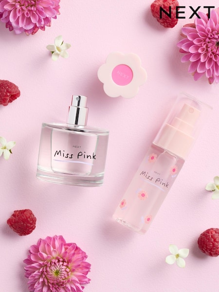 Kids Miss Pink 50ml Light Perfume and 50ml Body Mist Gift Set (Q95413) | £12