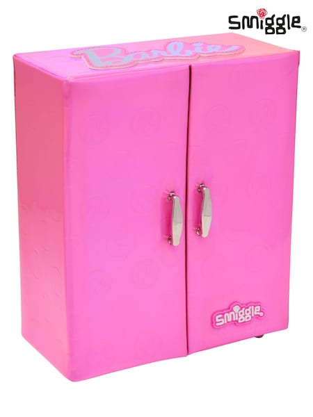 Smiggle Pink Barbie Wardrobe Jewellery Box (Q95673) | £35