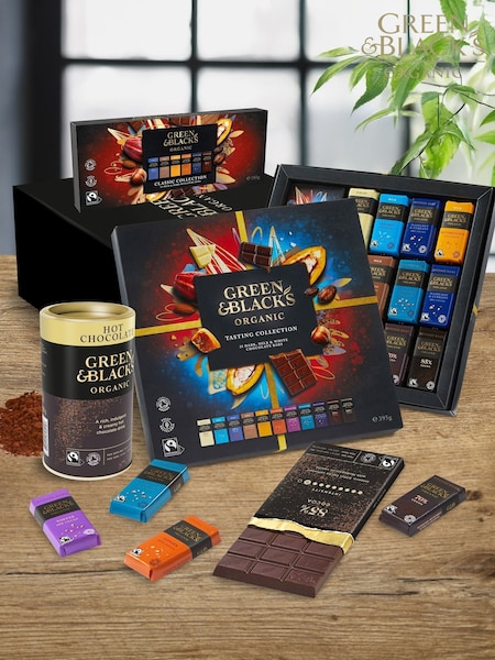 Green & Black's Chocolate Lovers Hamper Basket (Q96125) | £37