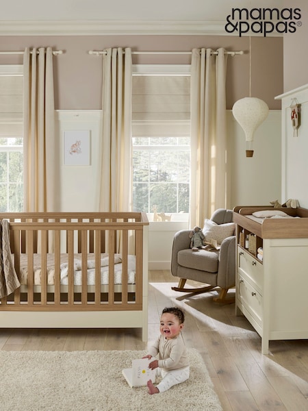 Mamas & Papas Cashmere Harwell 2 Piece Nursery Furniture Set (Q96687) | £900