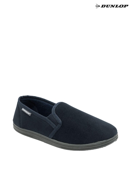 Dunlop Blue Slippers (Q96740) | £20