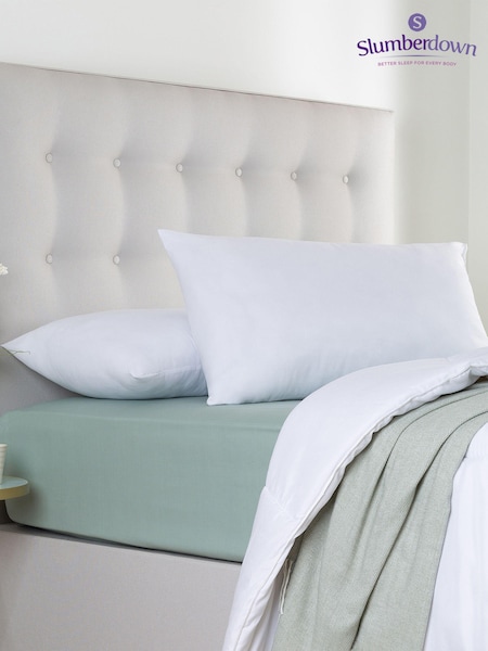 Slumberdown 2 Support Anti Allergy White Pillow (Q97044) | £18