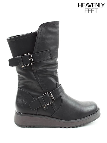 Heavenly Feet Hannah4 Mid Boots (Q98284) | £60