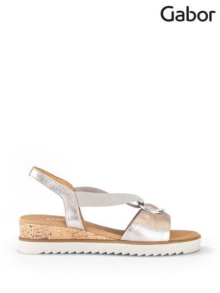 Gabor Wide Fit Reese Soft Nubuck Sandals (Q99255) | £90