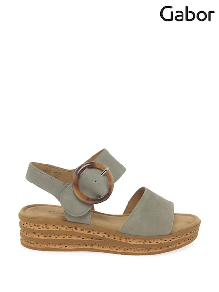 Gabor Andre Leather Sandals (Q99315) | £85