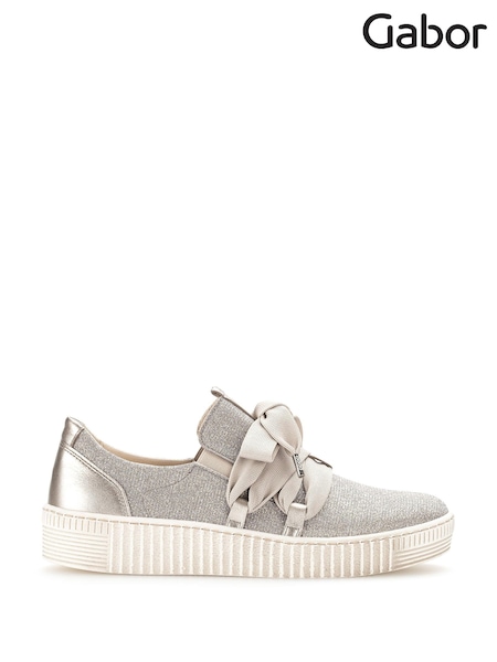 Gabor Waltz Leather Trainers (Q99317) | £95