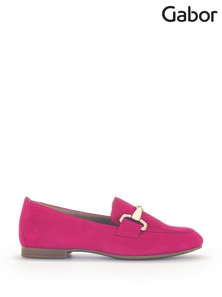 Gabor Jangle Leather Loafer Shoes (Q99430) | £95