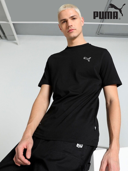 Puma Black Better Essentials Mens T-Shirt (Q99548) | £25