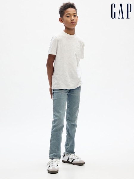Gap Light Wash Blue Slim Fit Jeans (5-13yrs) (Q99742) | £17