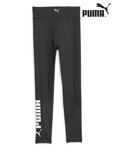 Puma Black Fit Highwaist 7/8 Youth Tights (Q99788) | £35