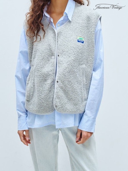 Grey - American Vintage Hoktown Gilet