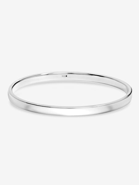 925 Sterling Silver - Simply Silver Bangle Gift Pouch