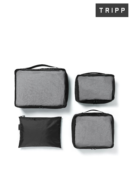 Grey - Tripp Packing Cubes With Storage Bags Set Of 3
