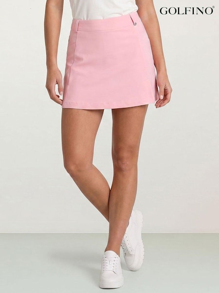 Pink - Golfino Sandra Techno Stretch Golf Skort