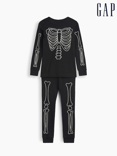 Black - Gap Halloween Print Pyjama Set (6mths-5yrs)