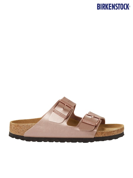 Copper - Birkenstock Arizona Birko Flor Double Strap Sandals